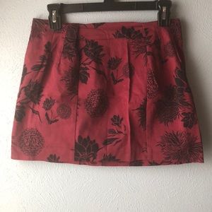 Red mini skirt ♥️